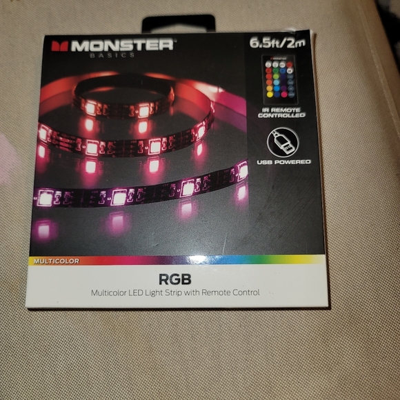 Monster Basics RGB LED Light Strip - Picture 1 of 5